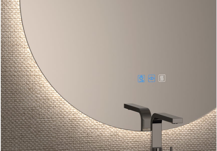 Bruntec Sun ST Miroir de salle de bain LED Sun ST détail 7