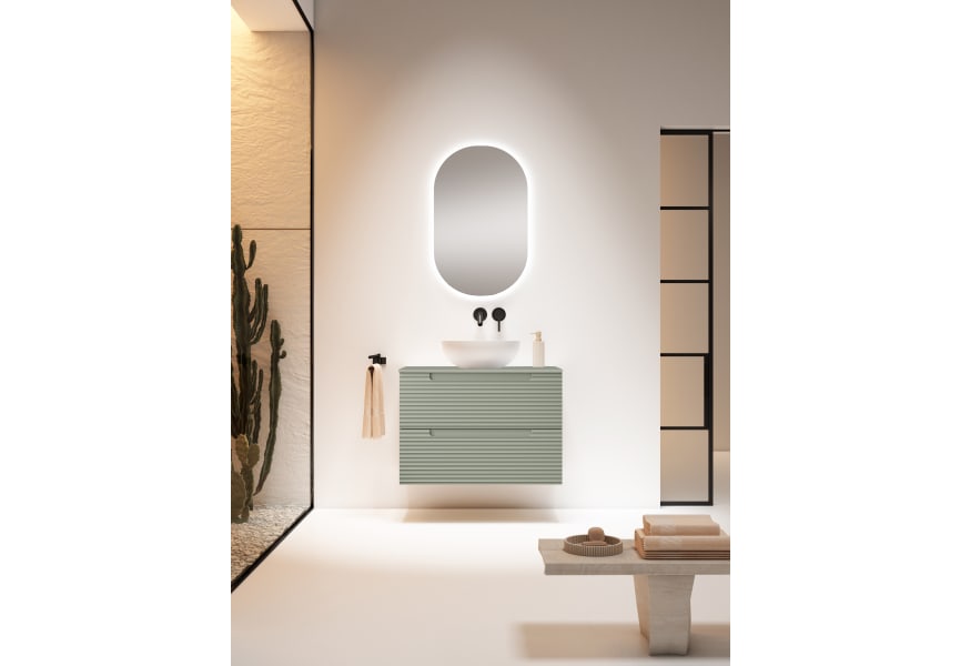 Meuble de salle de bains avec plan de toilette hydrofuge Kyoto Visobath principal 8