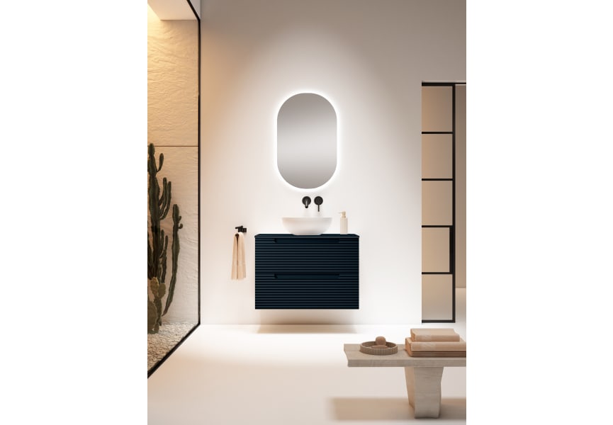 Meuble de salle de bains avec plan de toilette hydrofuge Kyoto Visobath principal 9