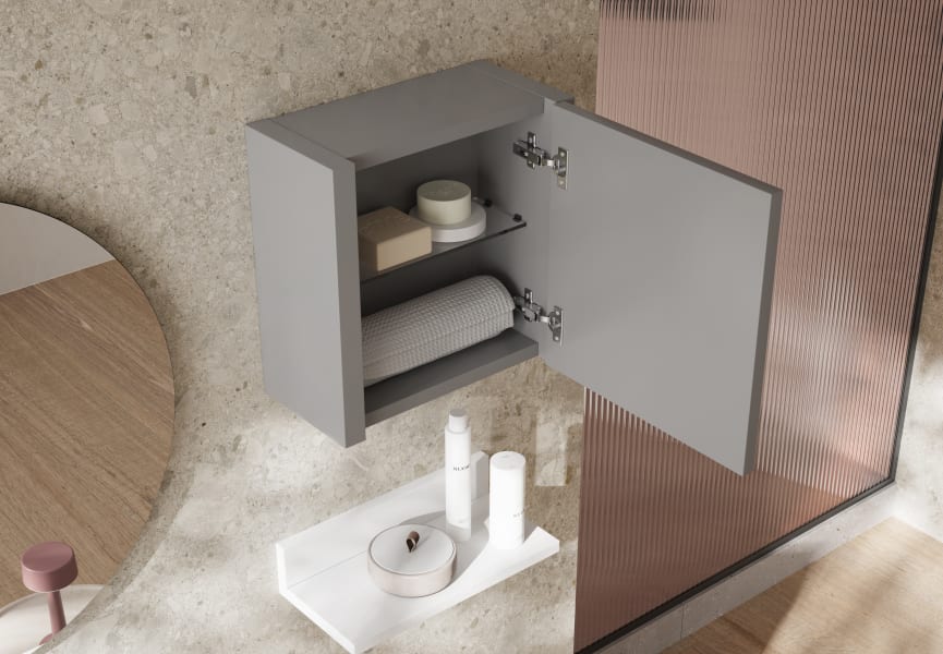 Meuble de salle de bain auxiliaire Joker Coycama environnement 17