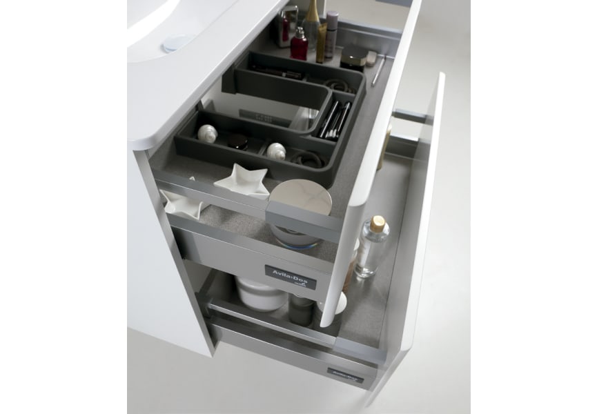 Ensemble de meubles de salle de bains à profondeur réduite 39 cm Paris Ávila Dos détail 3