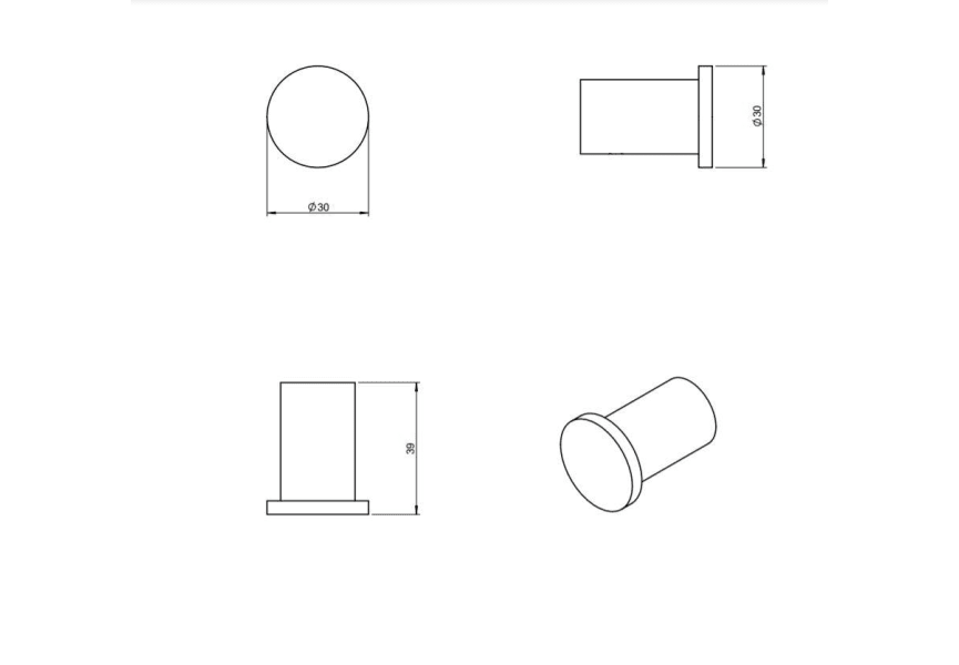 Suspension de salle de bain Logic Cosmic croquis 6