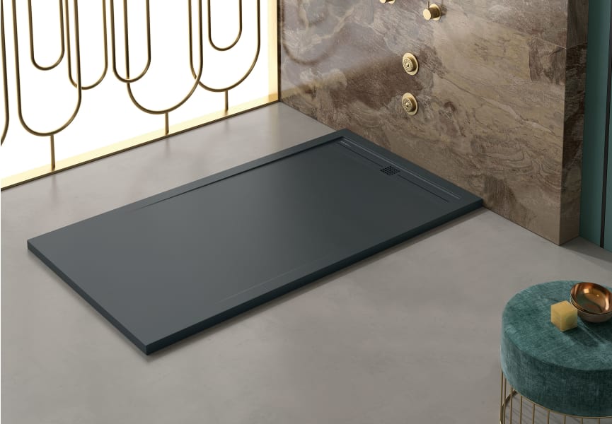 Receveur de douche en résine Design Stile Bruntec principal 0