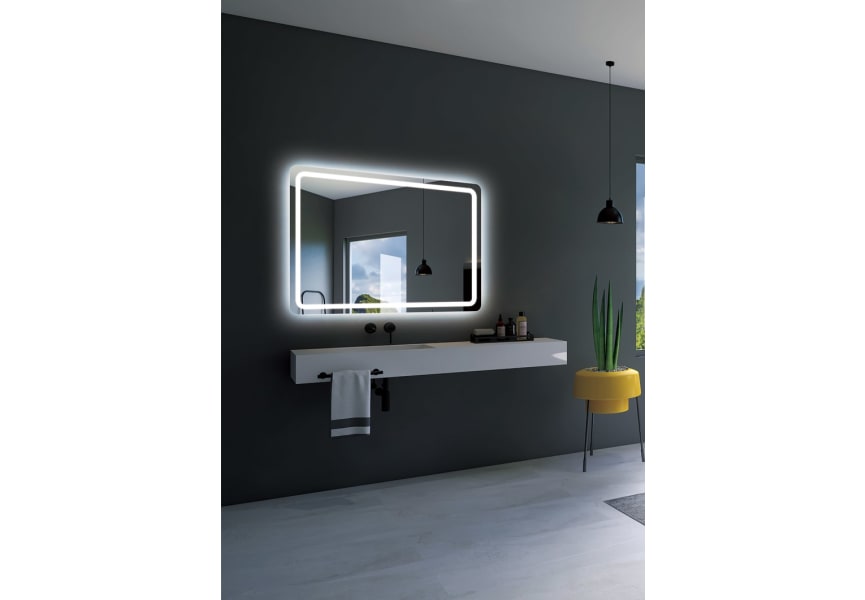 Miroir de salle de bain avec éclairage LED Austria Ledimex environnement 8