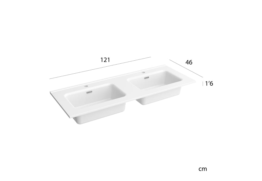 Ensemble meuble-lavabo Morai Salgar détail 1