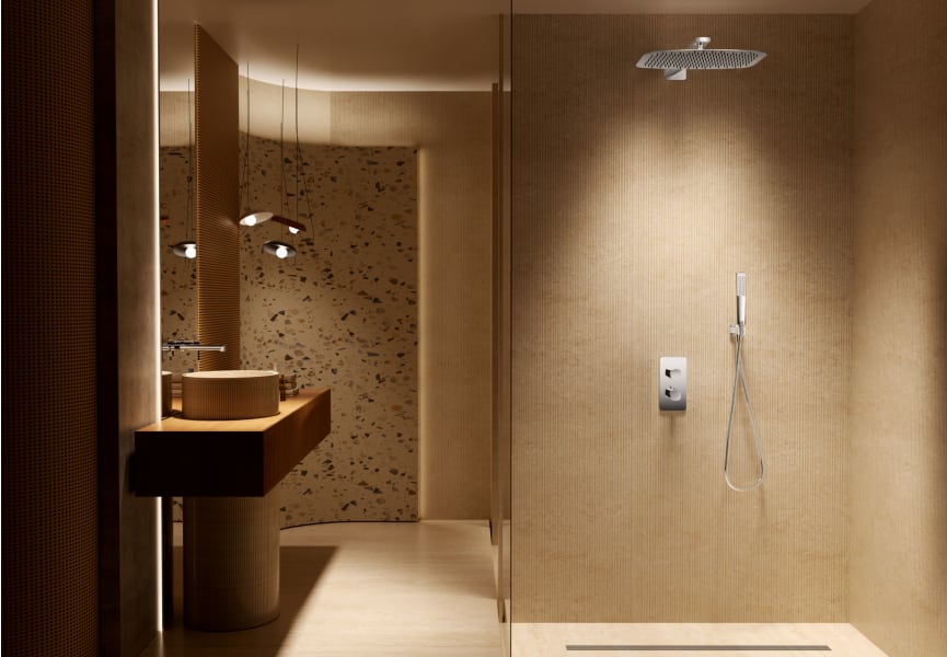 Ensemble de douche à encastrer Imex Toscana environnement 8