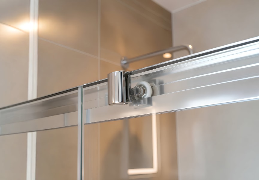 Paroi de douche sur mesure New Sabik Bruntec détail 2