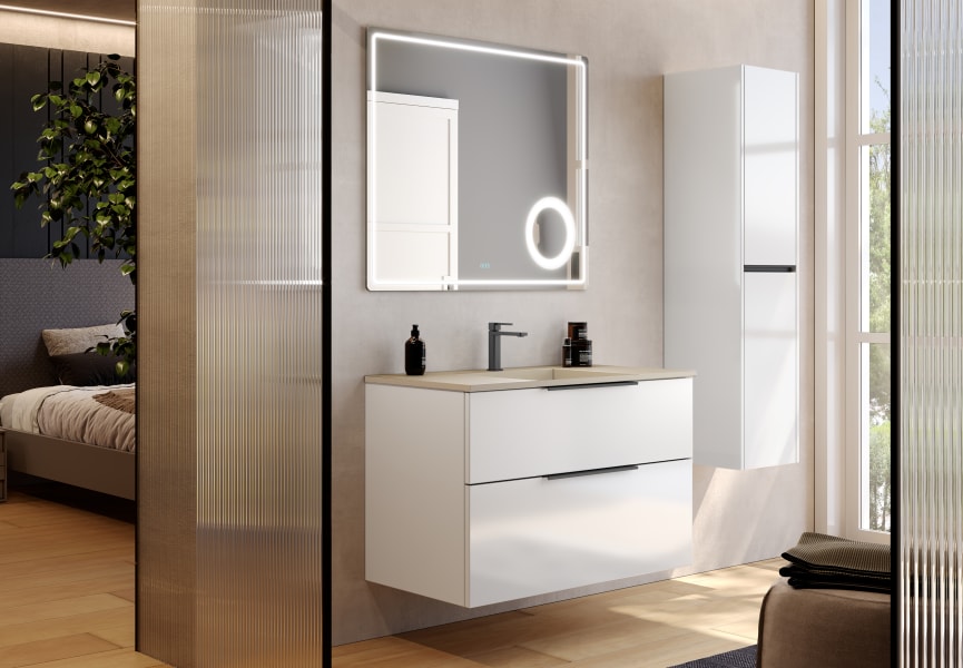 Meuble de salle de bains Galsaky Coycama environnement 10