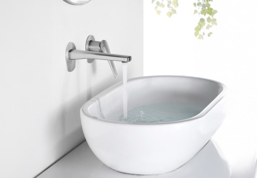 Imex Delos robinetterie encastrée pour lavabo environnement 3