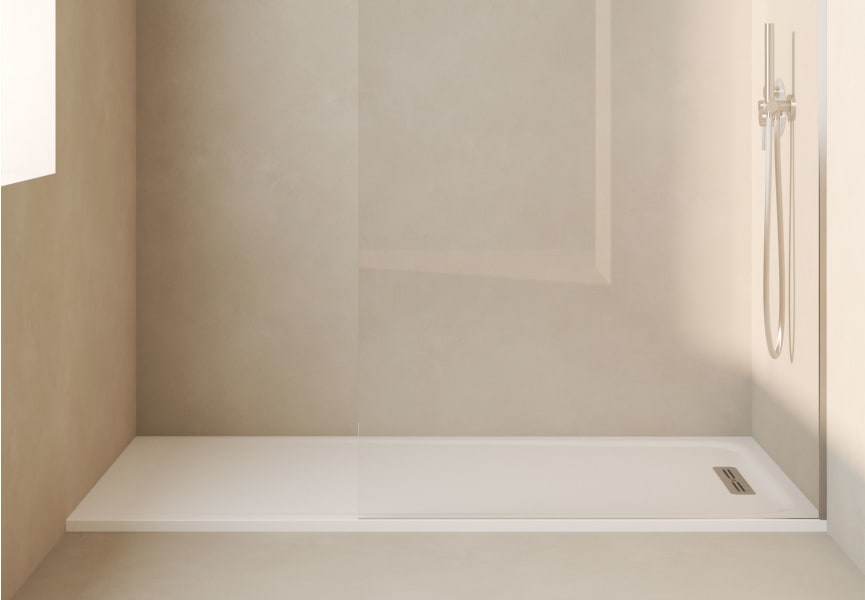 Receveurs de douche en résine Veryk Baños 10 environnement 14