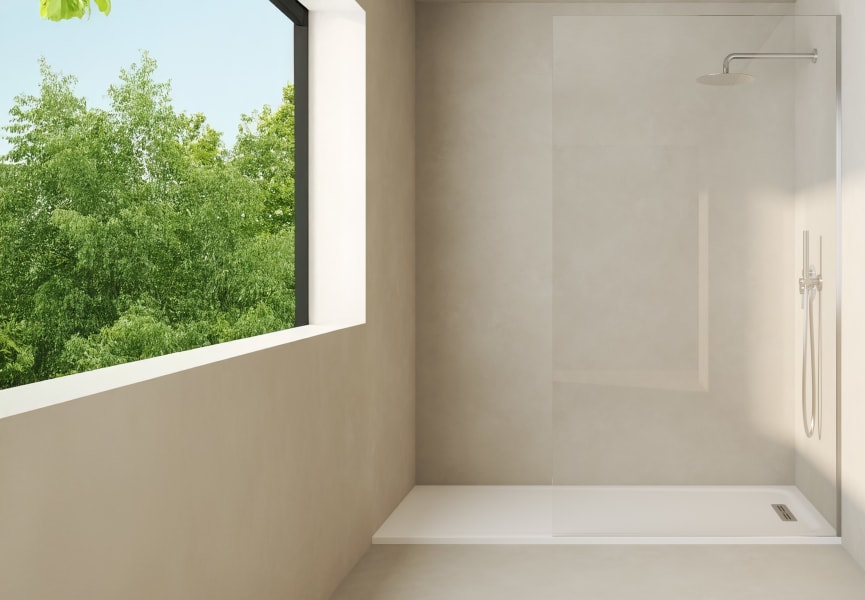 Receveurs de douche en résine Veryk Baños 10 environnement 15