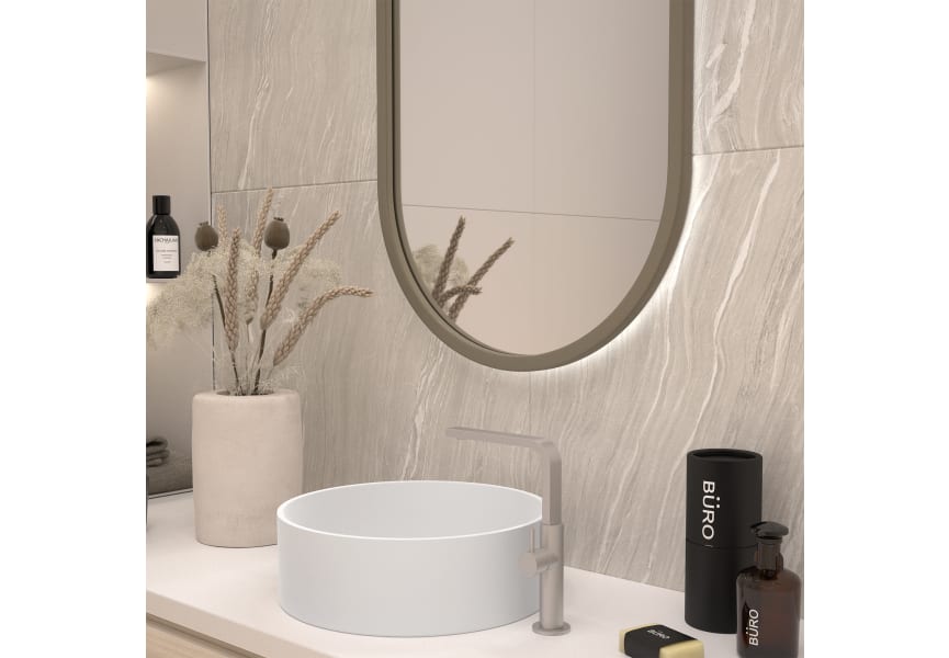 Miroir de salle de bains avec éclairage LED Corcega Eurobath détail 12