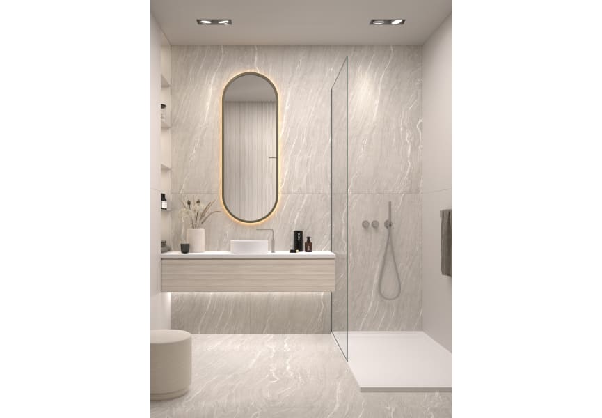 Miroir de salle de bains avec éclairage LED Corcega Eurobath principal 0