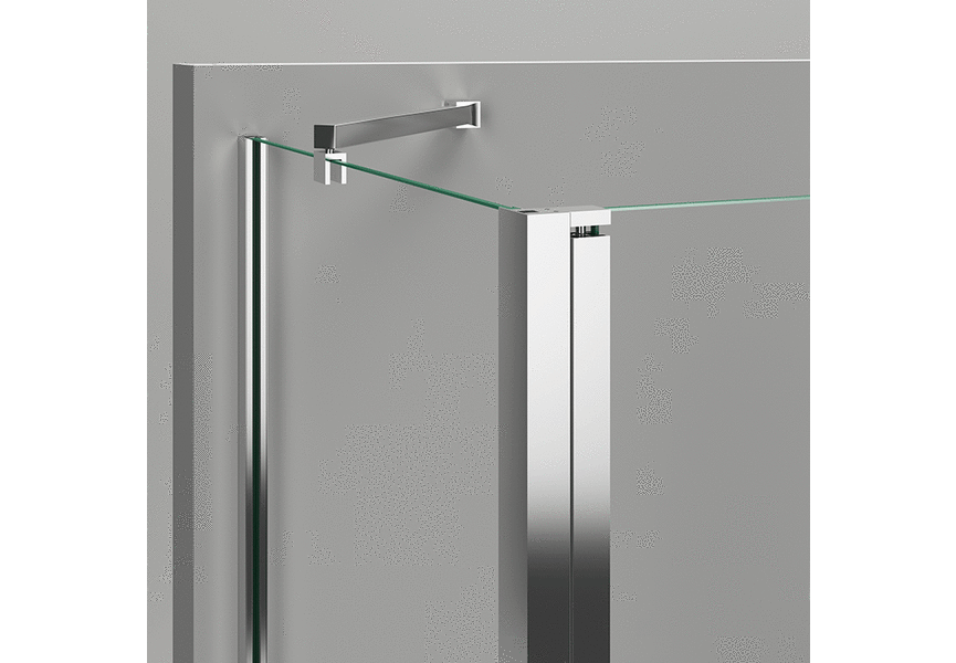 Paroi de douche Bruntec Carina détail 2