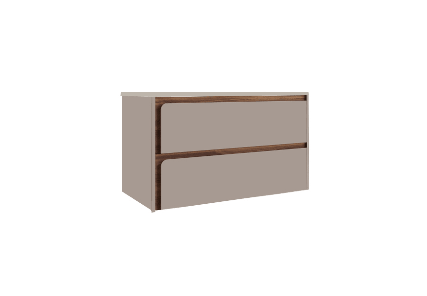 Meuble de salle de bains avec plan de toilette en bois Índico Visobath principal 9