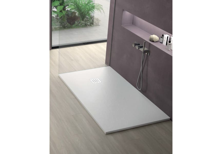 Receveur de douche en résine Basalto Doccia environnement 10