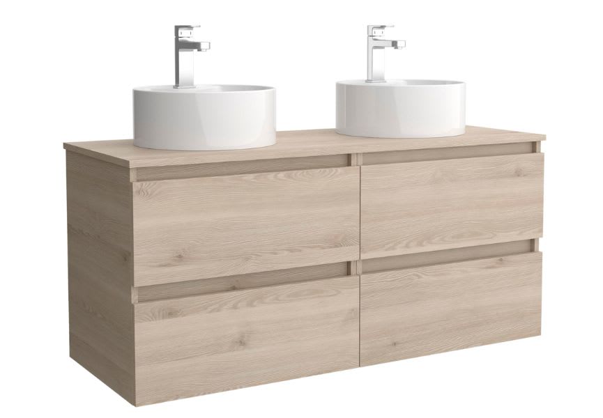 Meuble de salle de bain avec vasque à poser Bequia Salgar détail 6