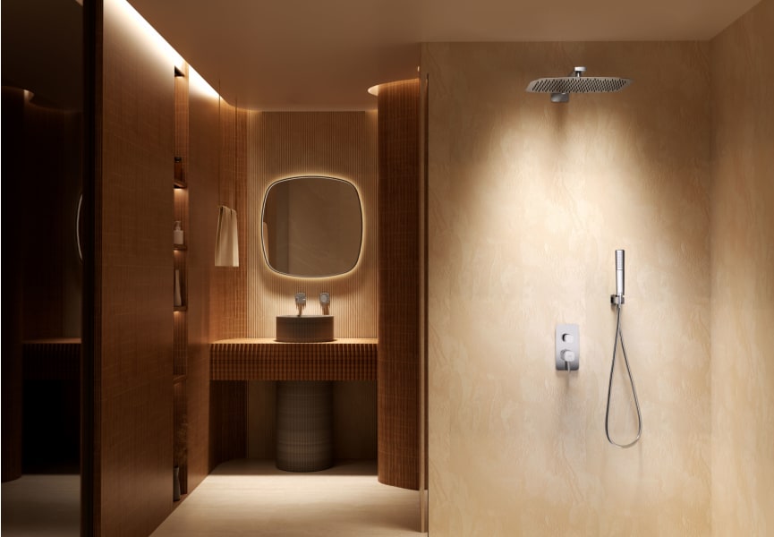 Ensemble de douche à encastrer Imex Toscana environnement 9