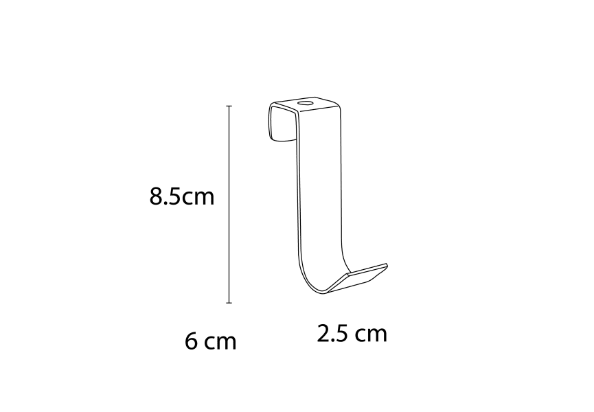 Cintre de meuble 501 Bruntec croquis 3