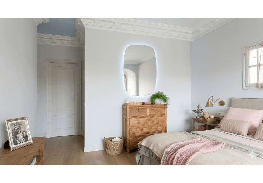 Miroir de salle de bain éclairé par LED Bruntec Look environnement 5