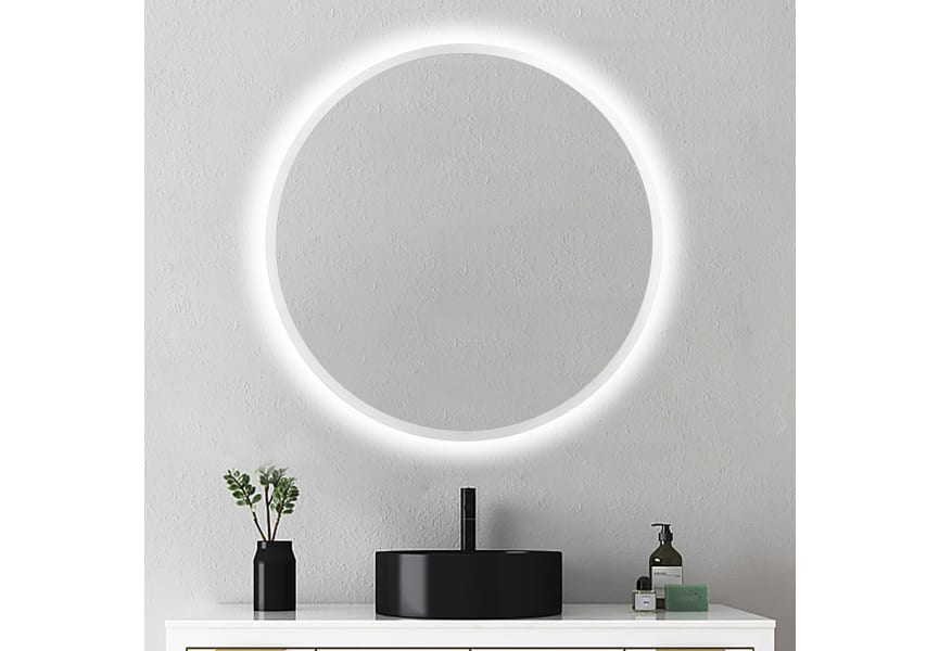 Miroir de salle de bain avec éclairage LED Bélgica Ledimex principal 2