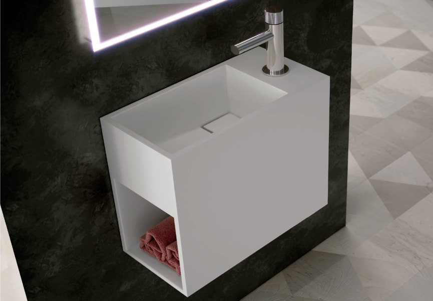 Art and Bath Jazz vasque suspendue avec fond réduit principal 0