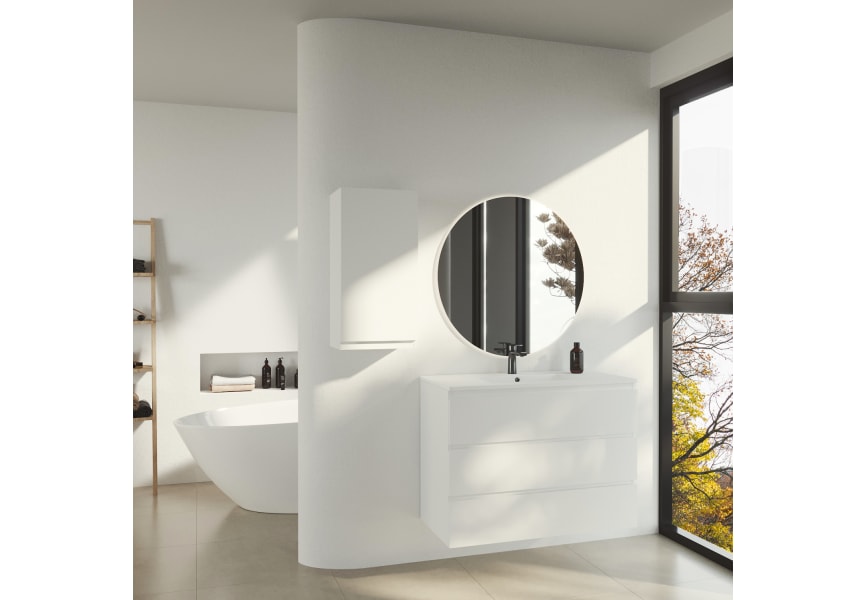 Meubles de salle de bains laqué Vilma Bruntec principal 0