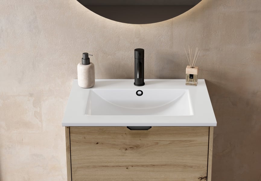 Ensemble de meubles de salle de bains profondeur réduite 35,5 cm Midi Visobath principal 12