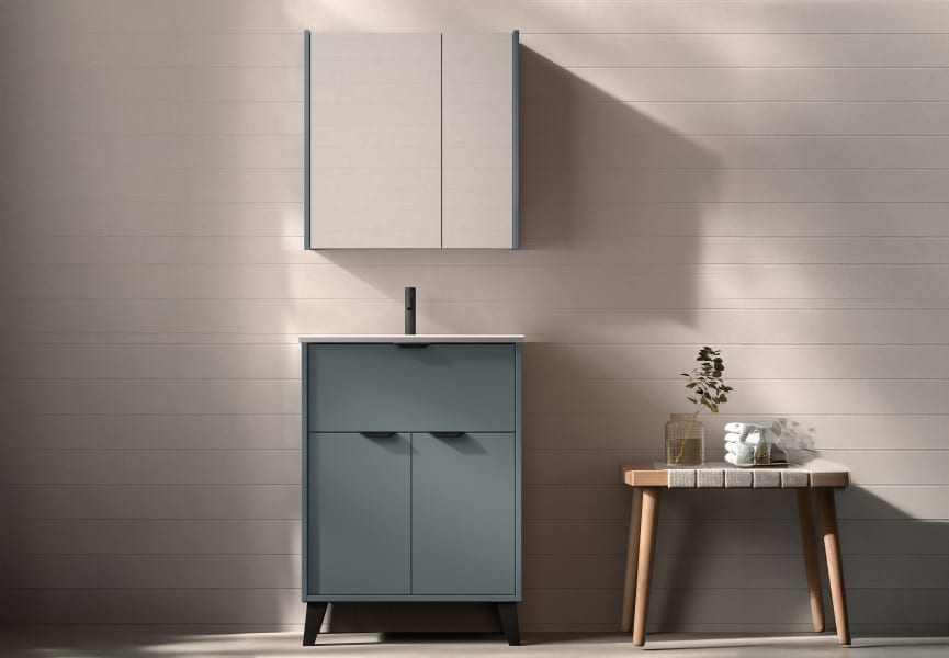 Ensemble de meubles de salle de bains profondeur réduite 35,5 cm Midi Visobath principal 0