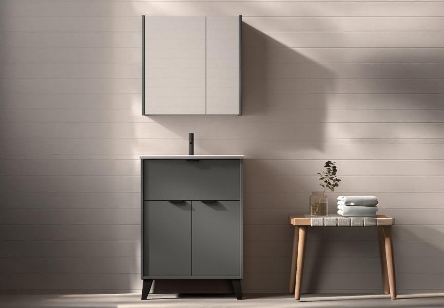 Ensemble de meubles de salle de bains profondeur réduite 35,5 cm Midi Visobath principal 3