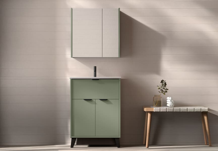 Ensemble de meubles de salle de bains profondeur réduite 35,5 cm Midi Visobath principal 6