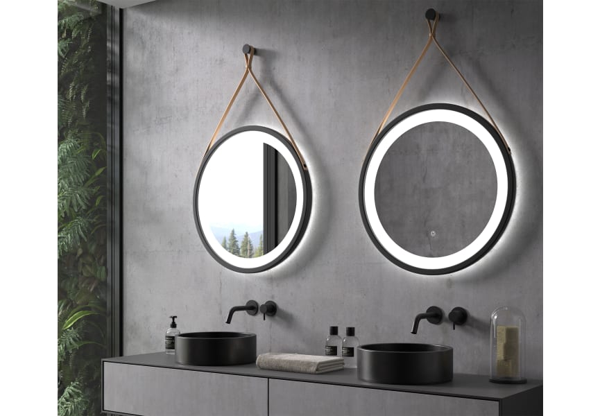 Phuket Eurobath Miroir de salle de bain LED avec éclairage principal 0