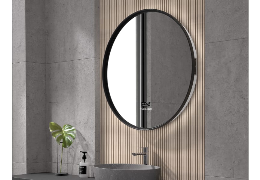 Miroir de salle de bains avec éclairage LED Bequia Eurobath principal 1