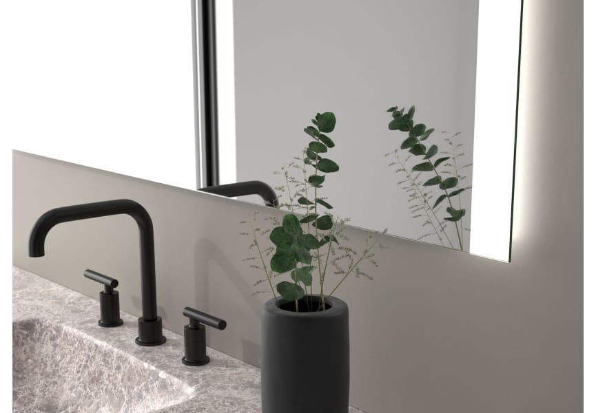 Miroir de salle de bains avec éclairage LED Sentosa Eurobath détail 1