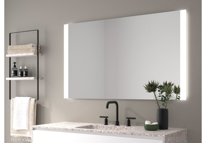 Miroir de salle de bains avec éclairage LED Sentosa Eurobath principal 0