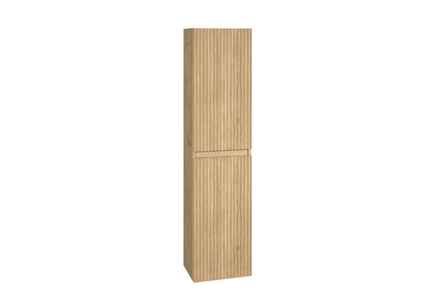 Colonne Alpes 5 Bruntec, rainurée en bois massif principal 1