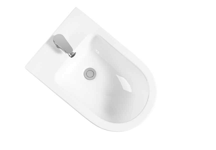 Ensemble toilette + bidet Bruntec Roundy détail 4