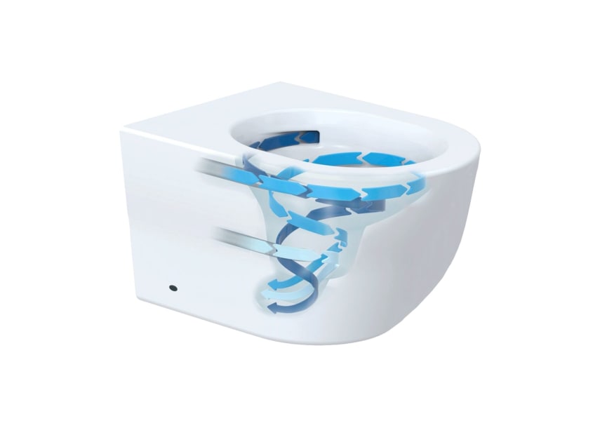 Pack toilette + bidet Roundy Bruntec détail 7