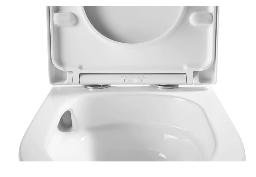 Ensemble toilette + bidet Bruntec Roundy détail 3