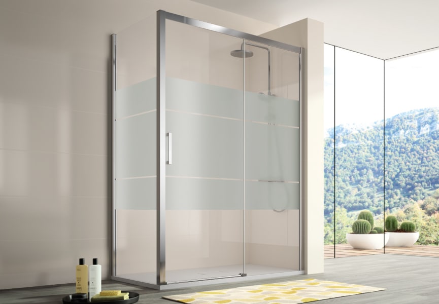 Paroi de douche 400 (CU607+CU602+CU103) Kassandra principal 1