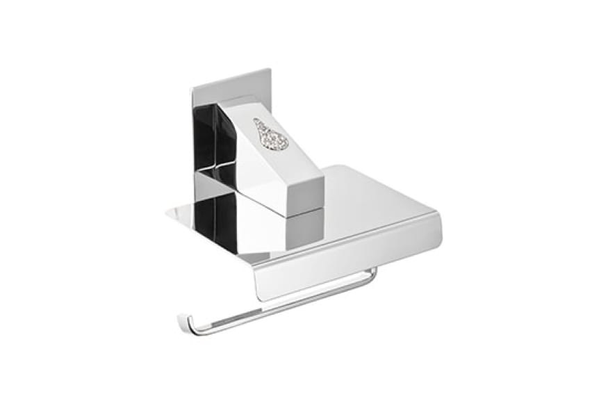 Porte-rouleau de la salle de bains Glass Mediterránea de baño détail 1
