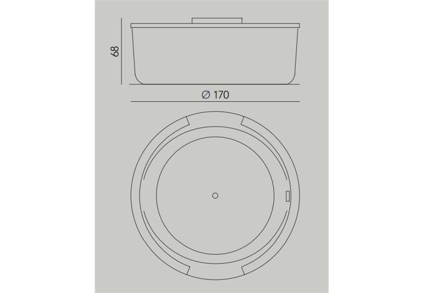 Baignoire autoportante Crab de baños 10 croquis 3