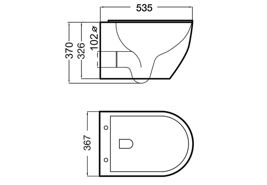 Bruntec Lisboa plus WC suspendu principal 2