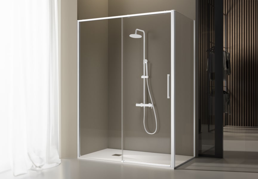 Paroi de douche Delta (DE102+DE103) Kassandra principal 1