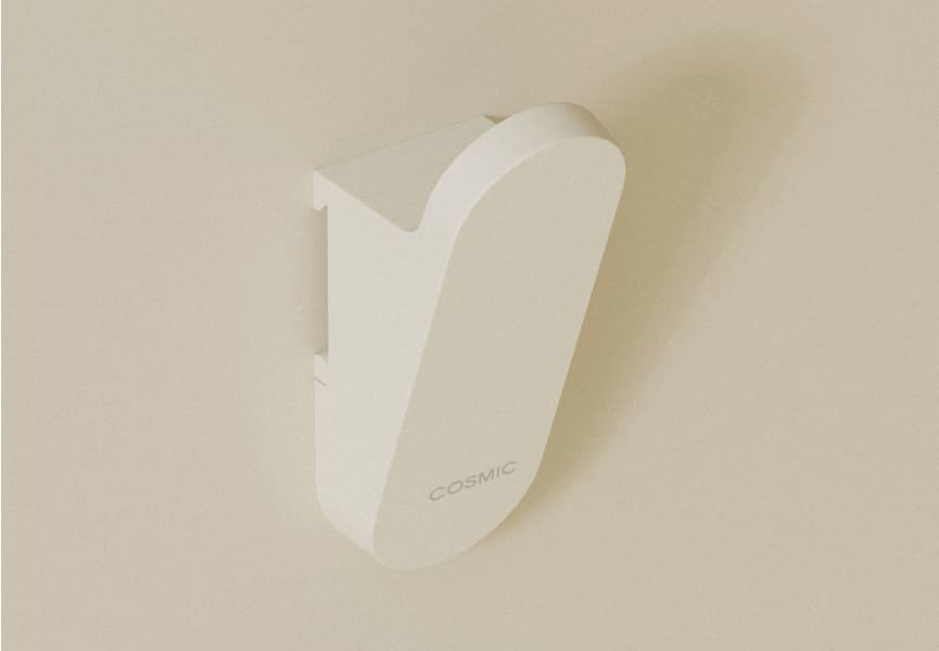 Ensemble de douche modulaire avec barre murale Alife par Cosmic détail 4
