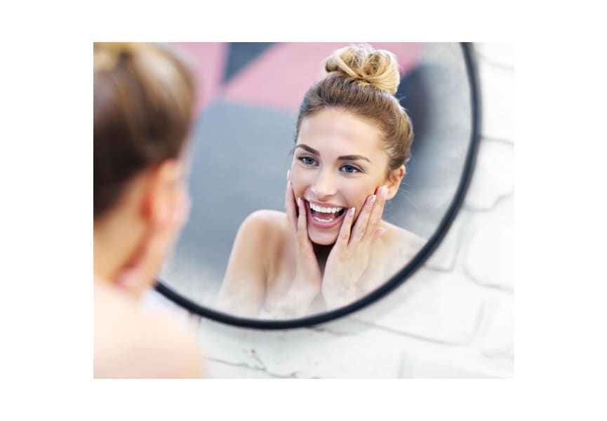 Miroir de salle de bains avec éclairage LED Caledonia Eurobath détail 4