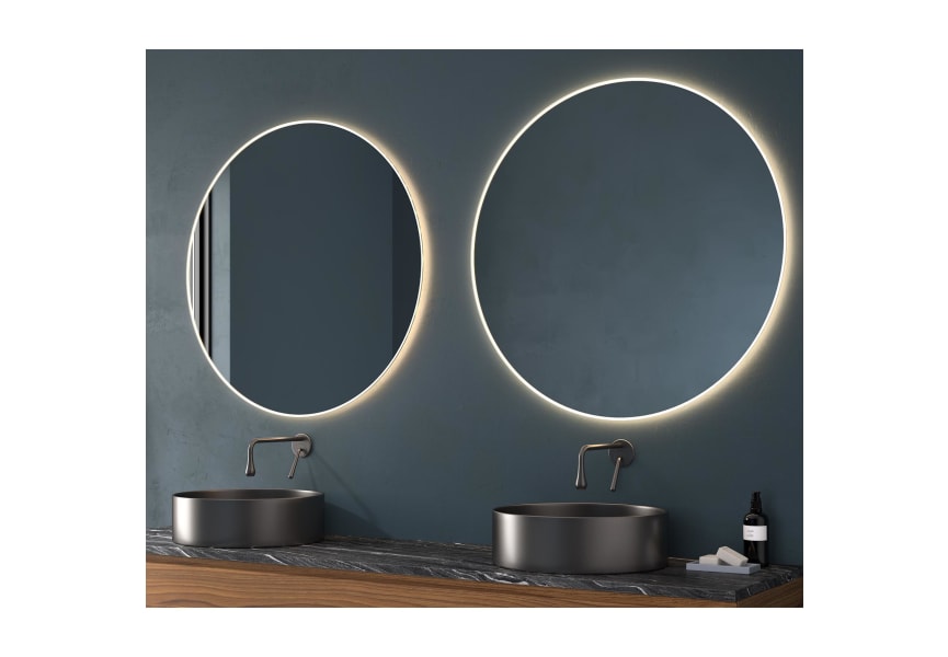 Miroir de salle de bains avec éclairage LED Caledonia Eurobath principal 1