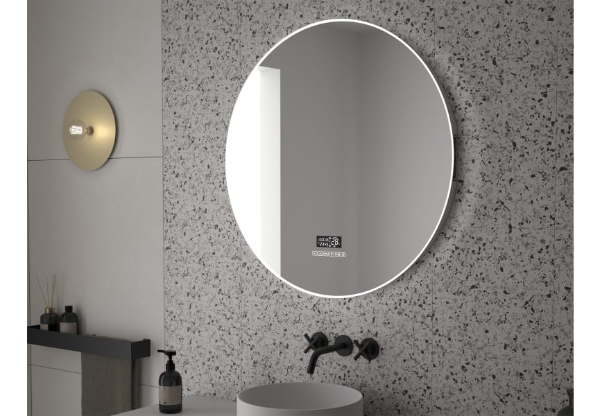 Miroir de salle de bains avec éclairage LED Caledonia Eurobath principal 0