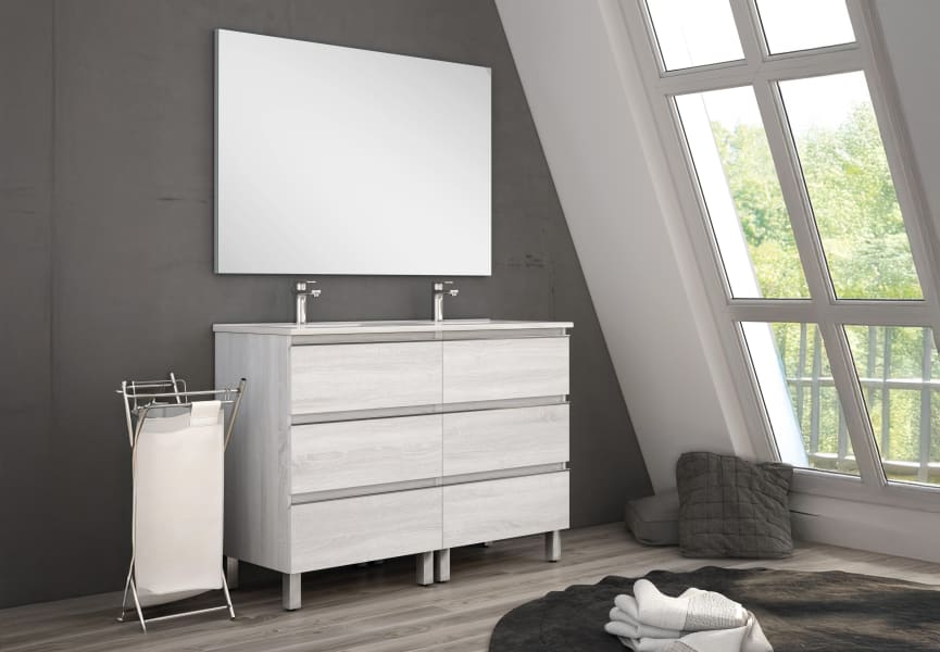 Ensemble de meubles de salle de bains Roma Bruntec principal 0