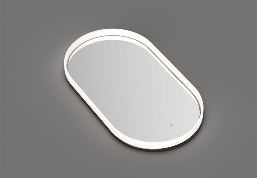 Miroir de salle de bains avec l'éclairage LED Bari Ledimex détail 3